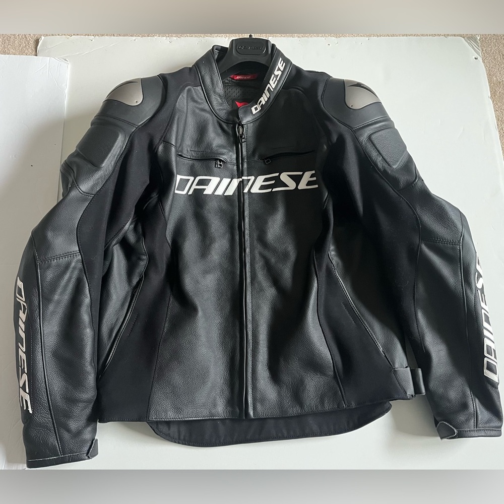 almost new used only once Dainese®Racing 3 Perforated Leather Jacket (56, Black)